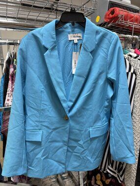 The Drop Size xl Single Button Blazer with Notched Lapel